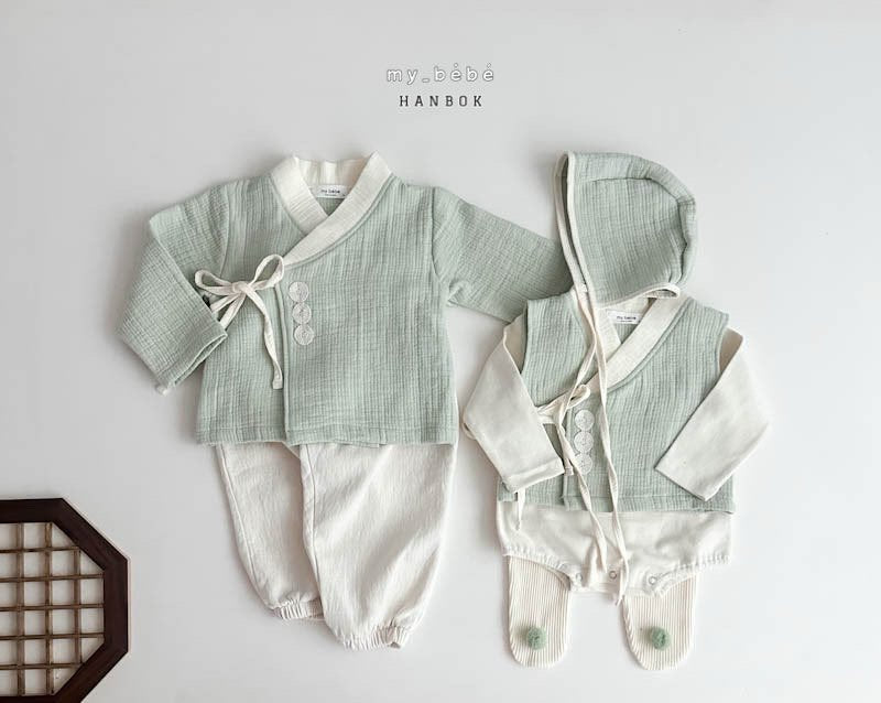 [Limited Time Order] Boy Hanbok Top Bottom Set