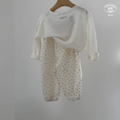 [PRE-ORDER] Baby Floral Pants