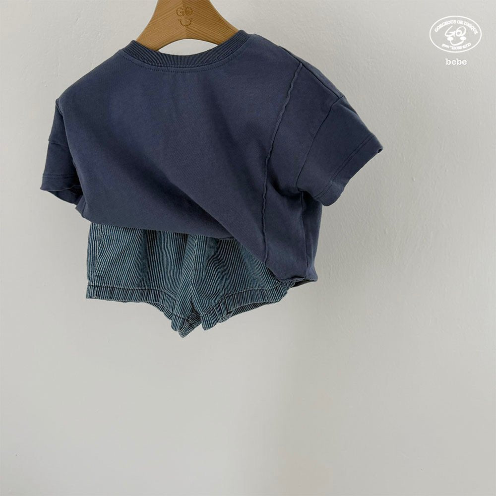 [PRE-ORDER] Pin-Tuck Half Baby T-Shirts