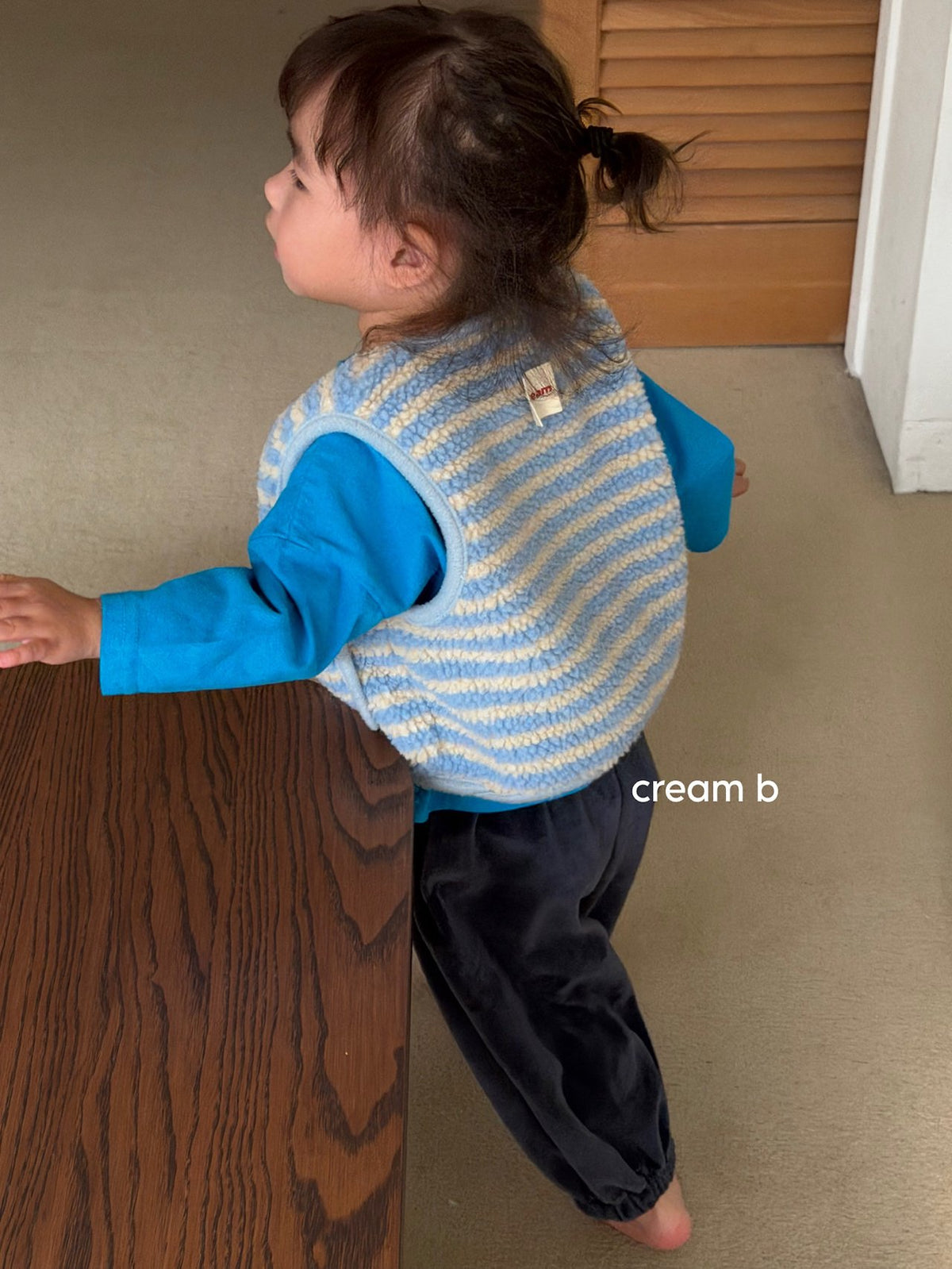 [PRE-ORDER] Stripe Sherpa Vest
