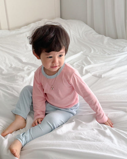 Bamboo Color Block Home Wear Set
