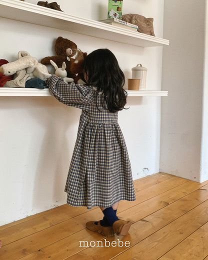[PRE-ORDER] Lala Check Dress