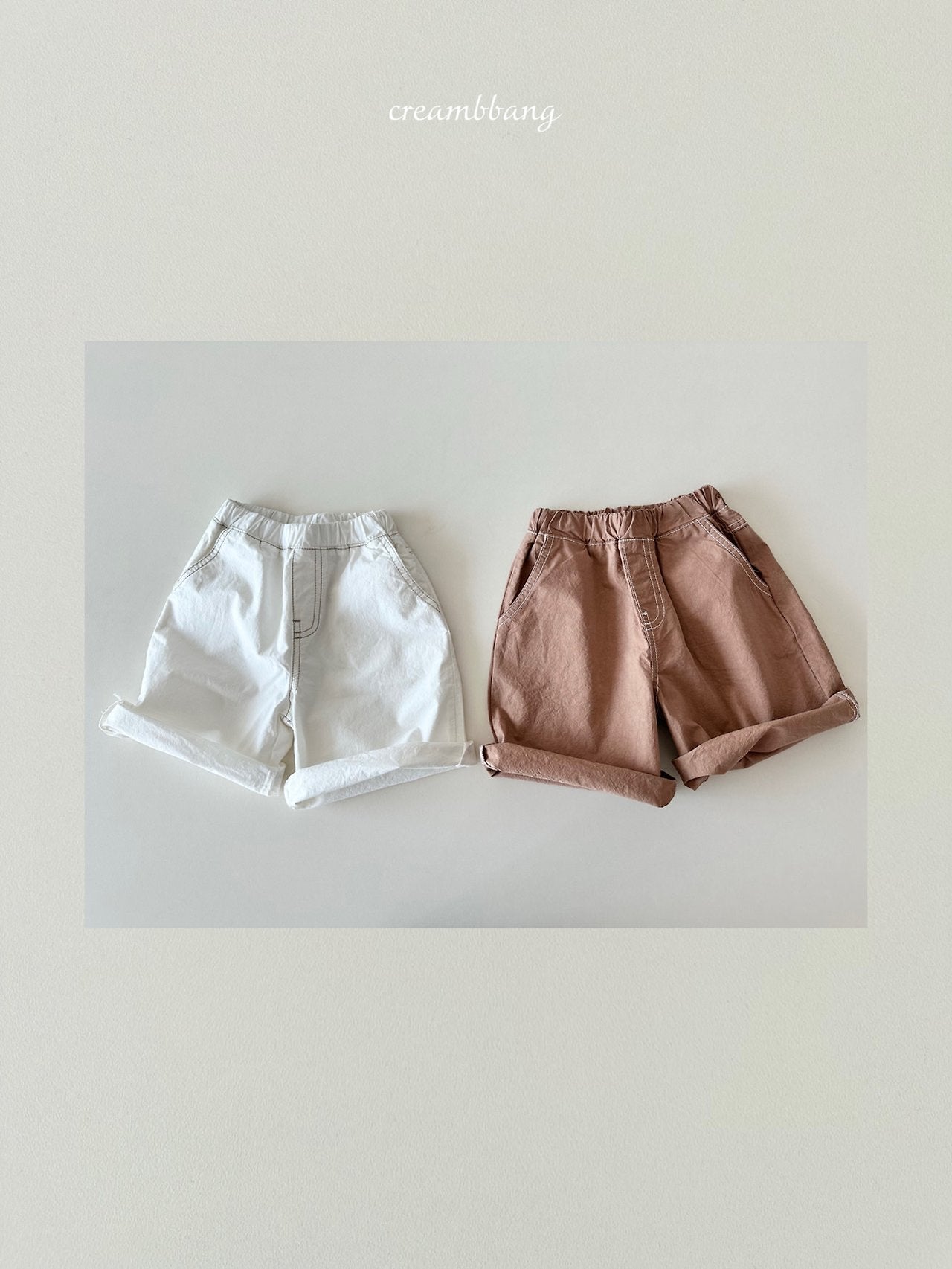 [PRE-ORDER] Stitch Color Block Cotton Pants