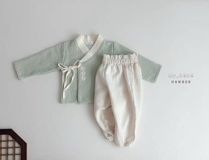 [Limited Time Order] Boy Hanbok Top Bottom Set