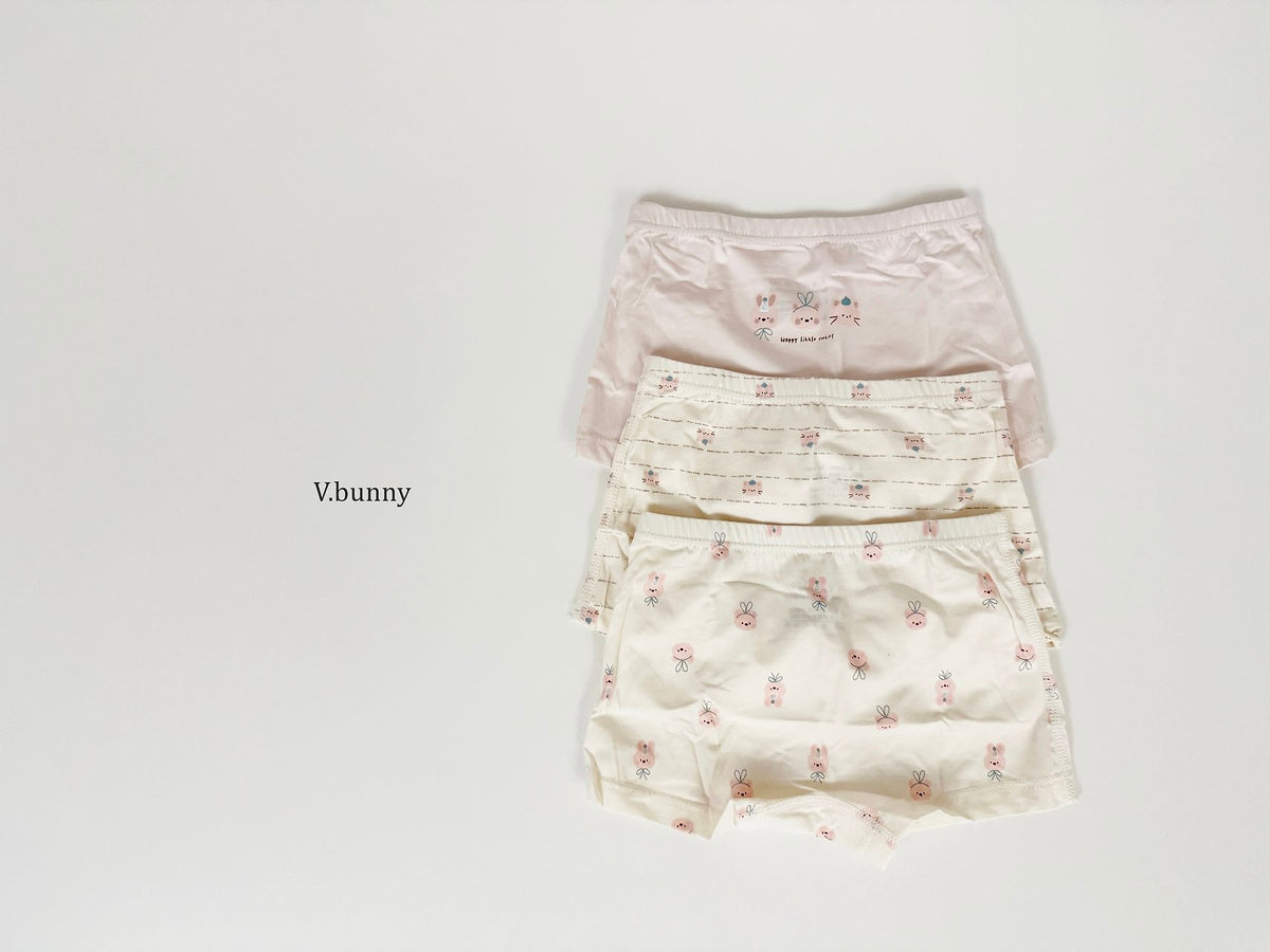 [PRE-ORDER] Mong Rabbit Girls' Underwear Set