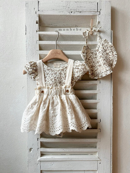 [PRE-ORDER] Embroidery Suspender Bloomer