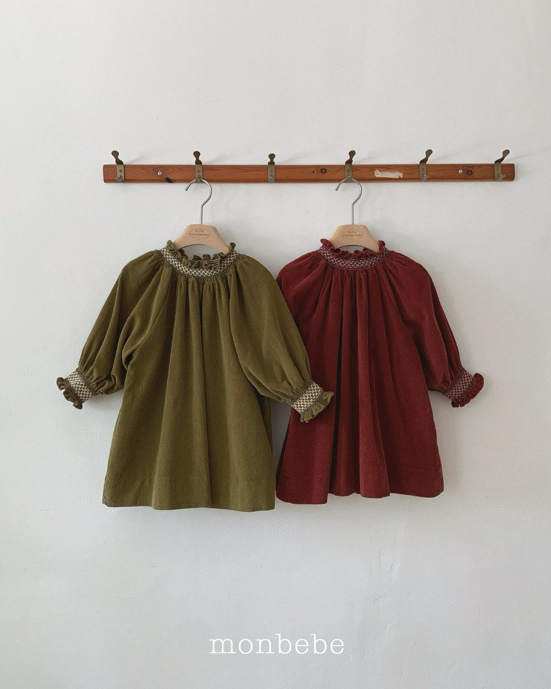 [PRE-ORDER] Corduroy Smocking Dress