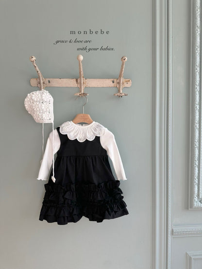 [PRE-ORDER] Mono Frill Dress (Mom Couple)