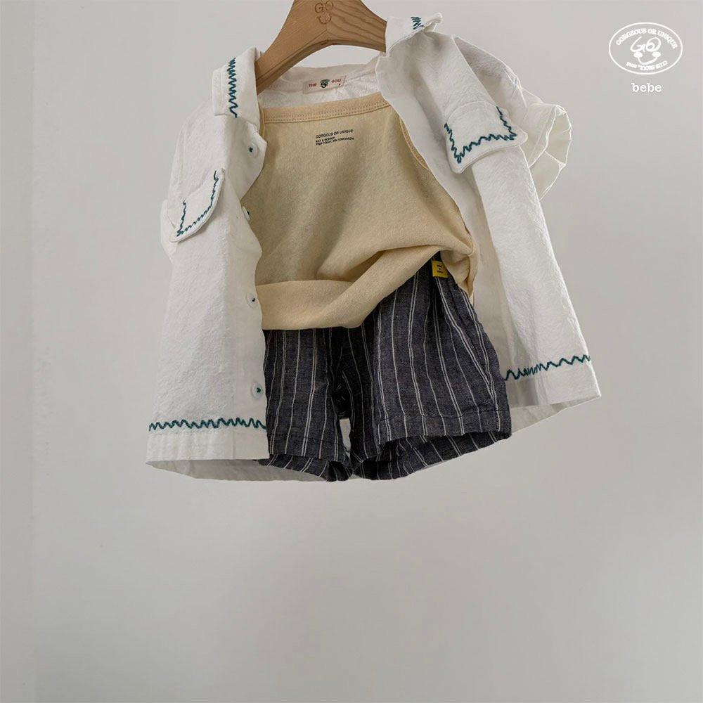 [PRE-ORDER] Linen Back Baby Shorts