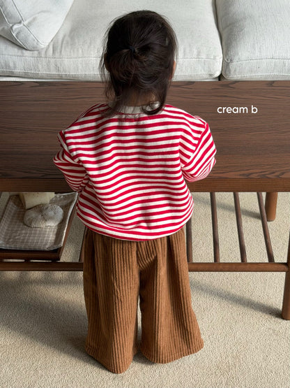 [PRE-ORDER] Stripe Binding Sweatshirts