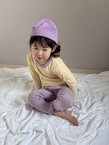 Bamboo Color Block Home Wear Set