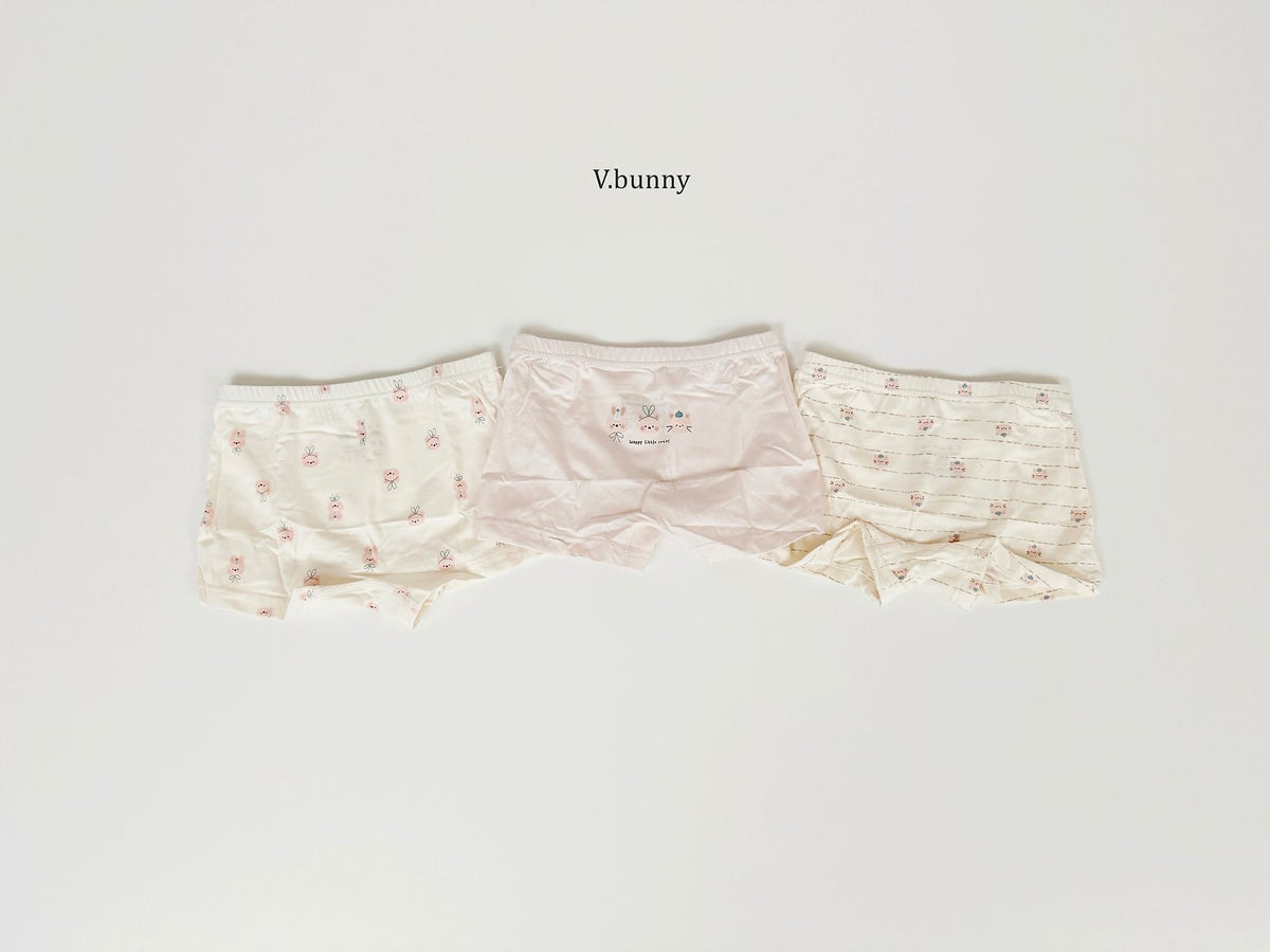 [PRE-ORDER] Mong Rabbit Girls' Underwear Set