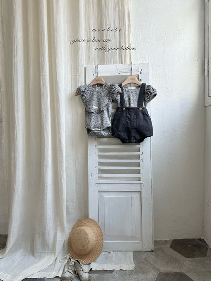 [PRE-ORDER] Linen Suspender Shorts