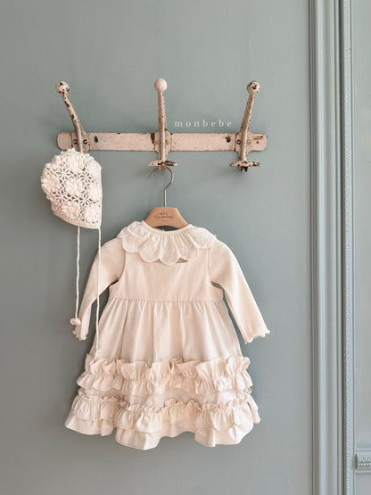 [PRE-ORDER] Mono Frill Dress (Mom Couple)