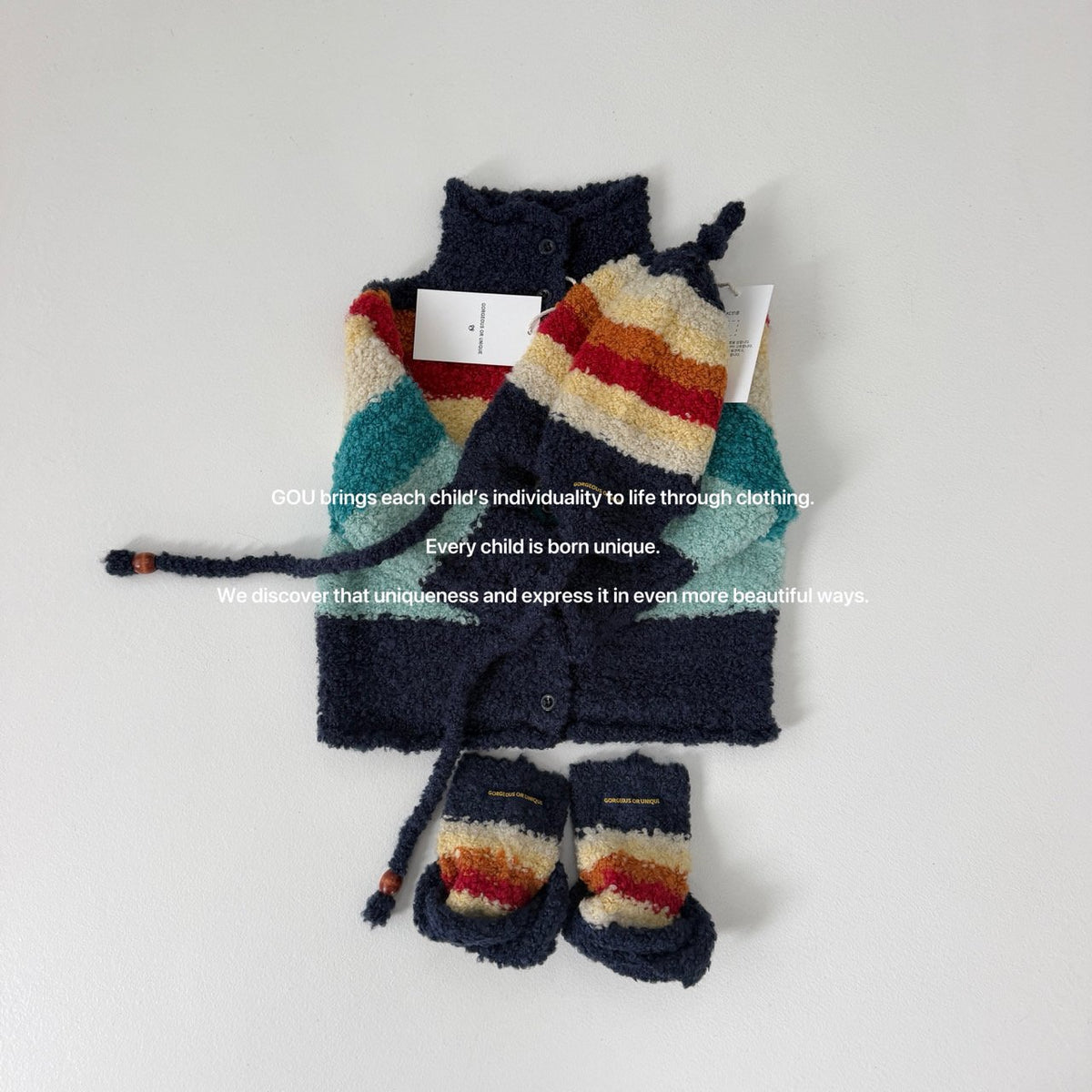 [PRE-ORDER] Colorful Baby Cardigan