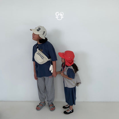 Godori Pants [Melange Grey/XL(5-6yr)]