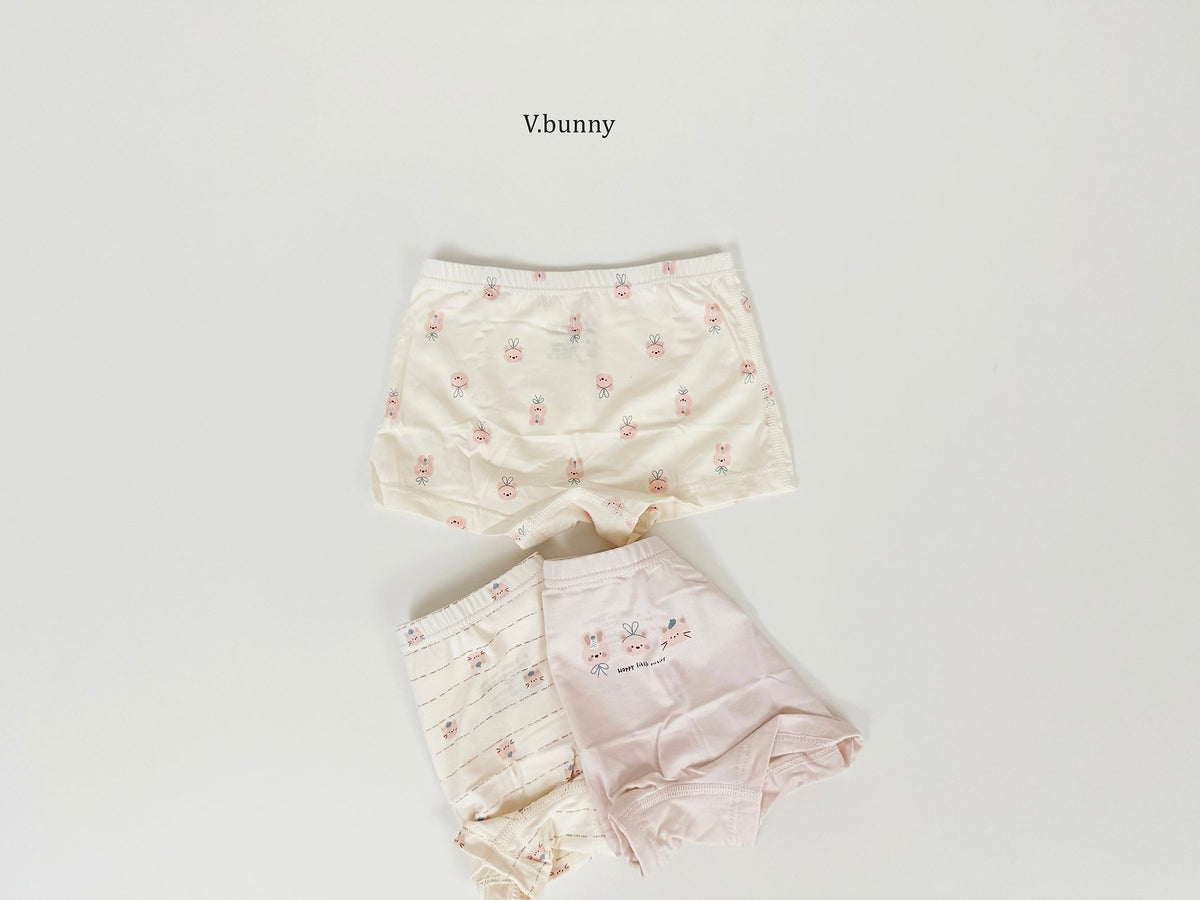 [PRE-ORDER] Mong Rabbit Girls' Underwear Set