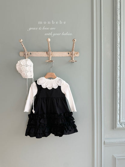 [PRE-ORDER] Mono Frill Dress (Mom Couple)