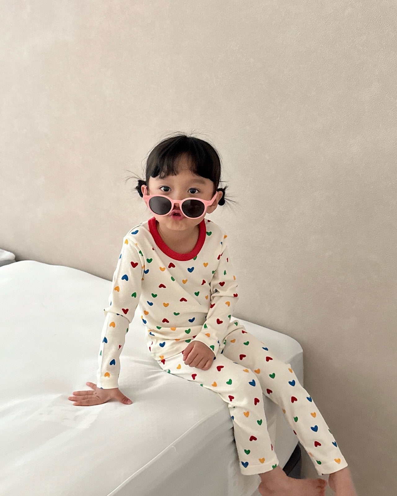 Bamboo Color Block Home Wear Set