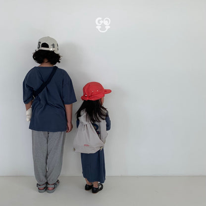 Godori Pants [Melange Grey/XL(5-6yr)]
