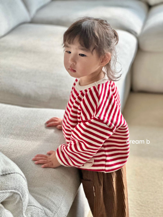 [PRE-ORDER] Stripe Binding Sweatshirts