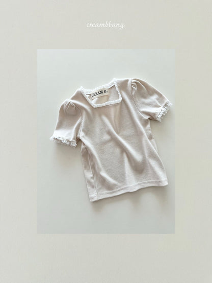 [PRE-ORDER] Lace Ribbed T-Shirts