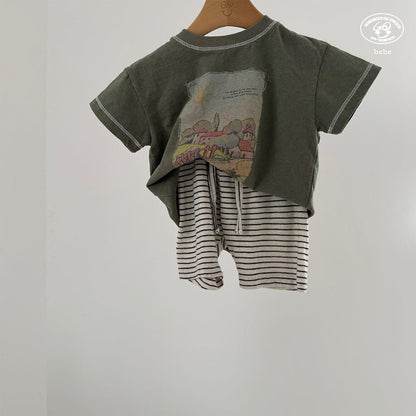[PRE-ORDER] Marine Baby Half Pants