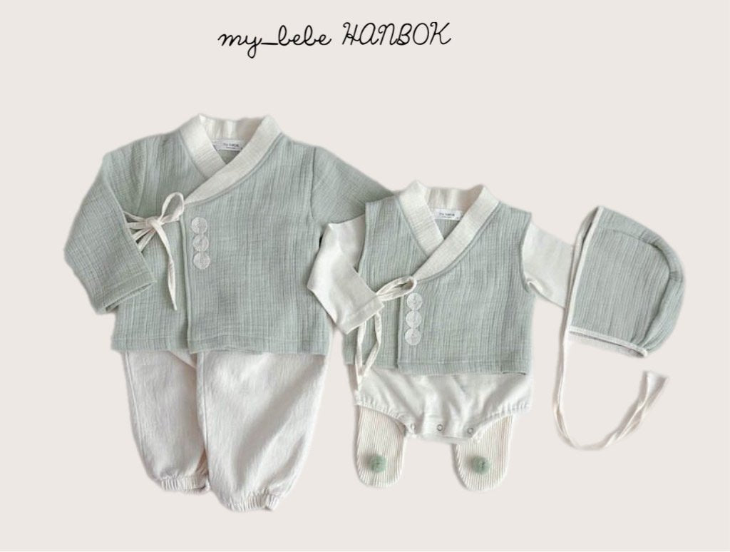 [Limited Time Order] Boy Hanbok Top Bottom Set