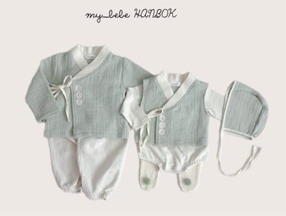 [Limited Time Order] Boy Hanbok Top Bottom Set