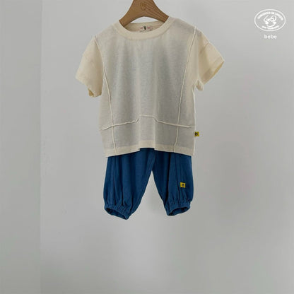 [PRE-ORDER] Pin-Tuck Half Baby T-Shirts