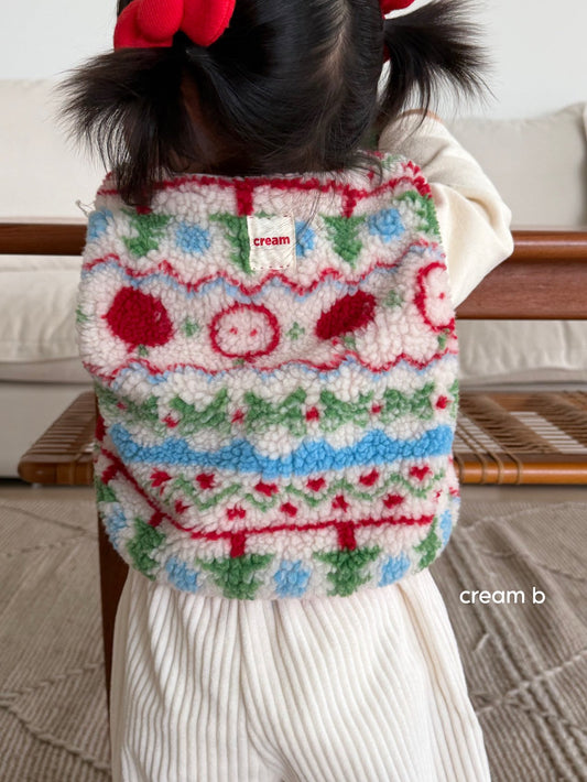[PRE-ORDER] Apple Tree Sherpa Vest