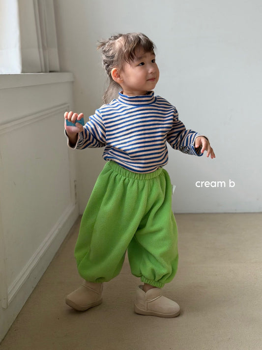 [PRE-ORDER] Stripe Ribbed Turtleneck T-Shirts