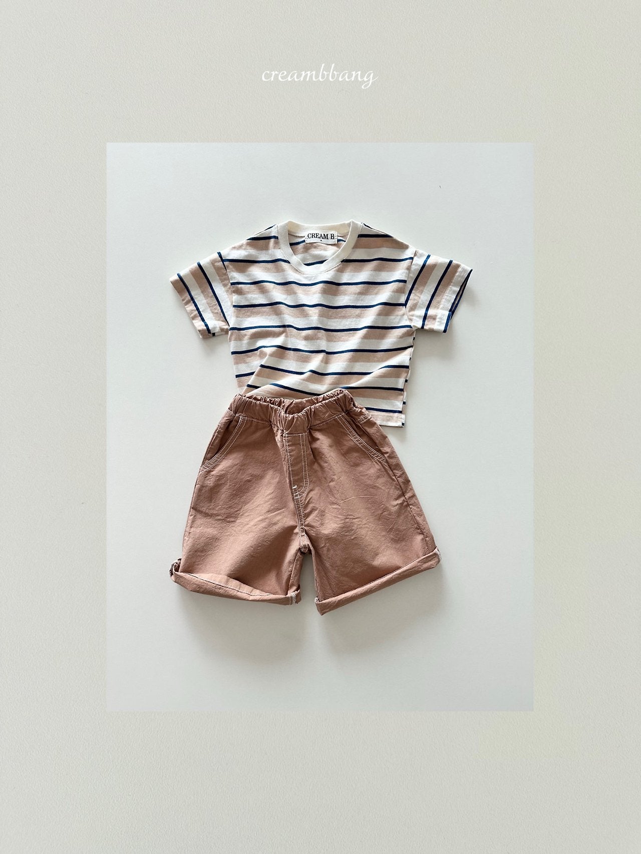 [PRE-ORDER] Stitch Color Block Cotton Pants