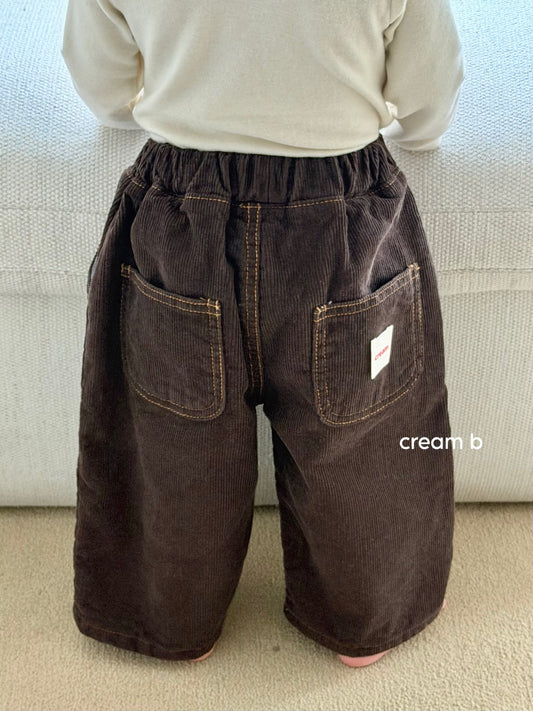 [PRE-ORDER] Corduroy Baggy Pants