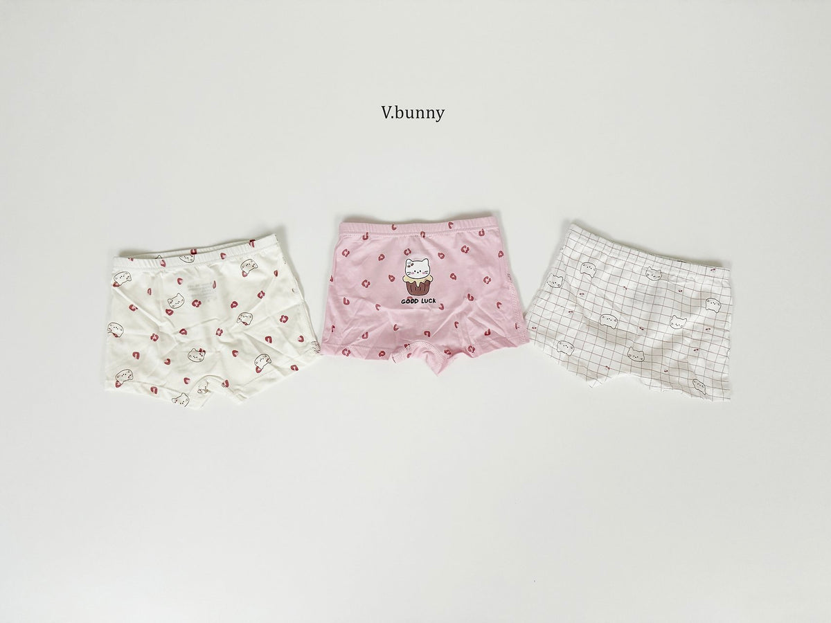 [PRE-ORDER] Cat Muffin Girls' Underwear Set