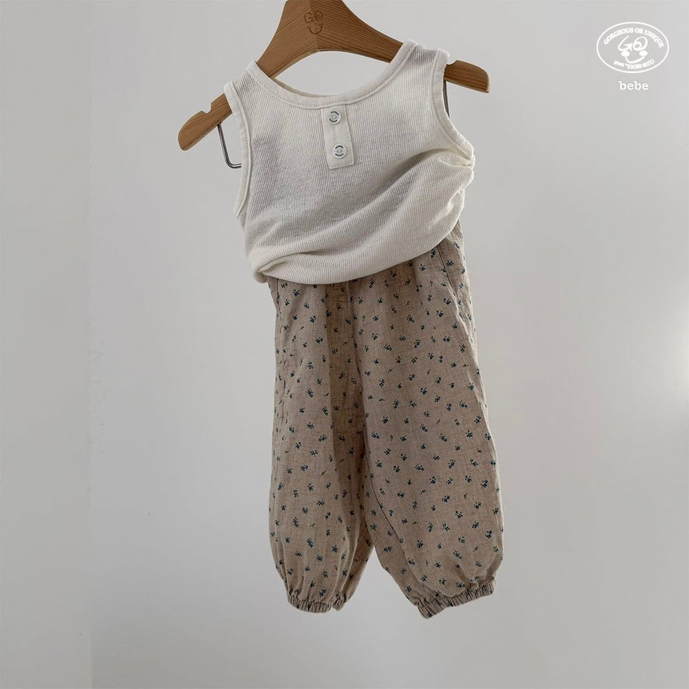 [PRE-ORDER] Baby Floral Pants