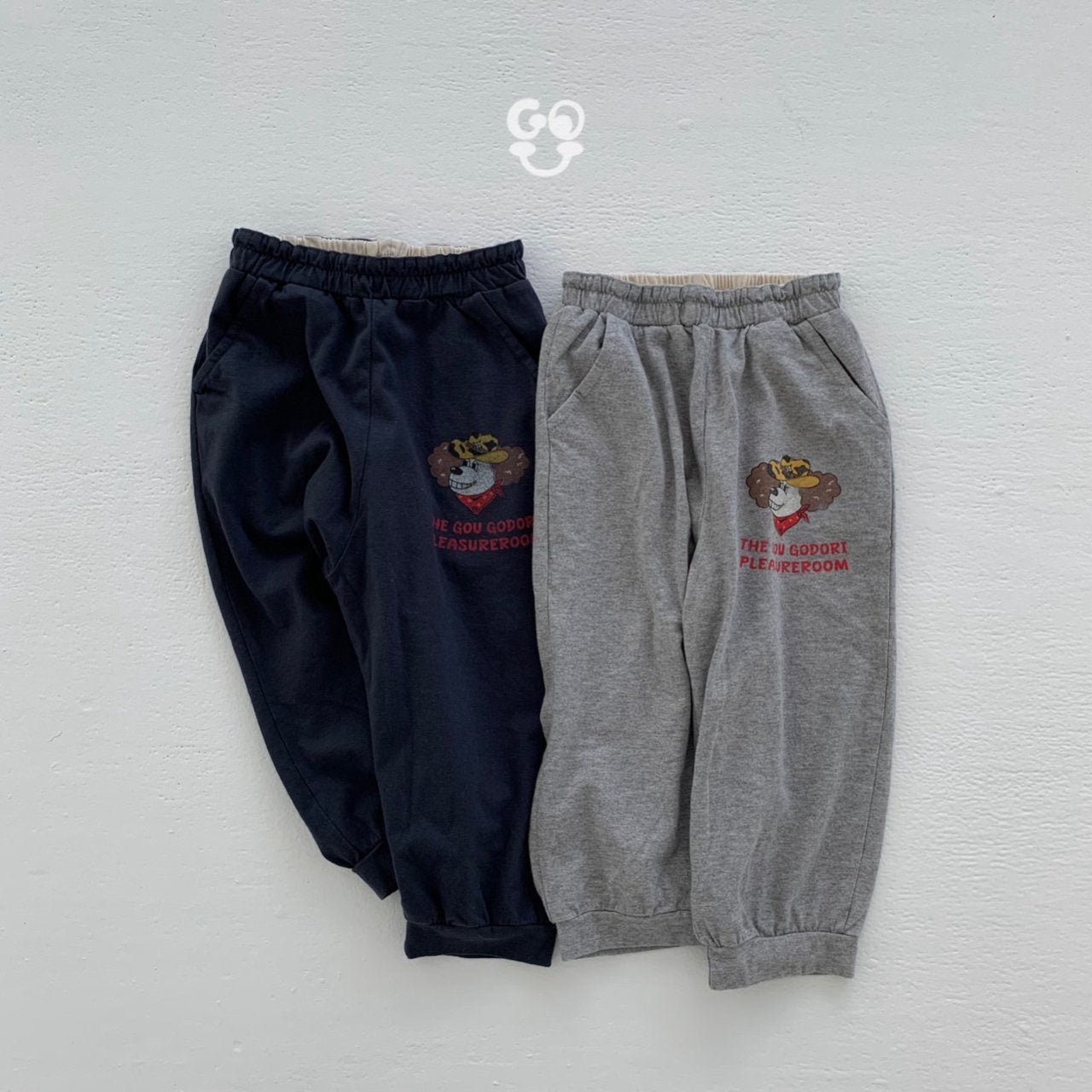Godori Pants [Melange Grey/XL(5-6yr)]