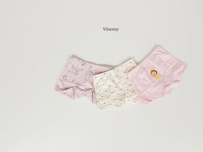 [PRE-ORDER] Rabbit Ribbon Girls' Underwear Set