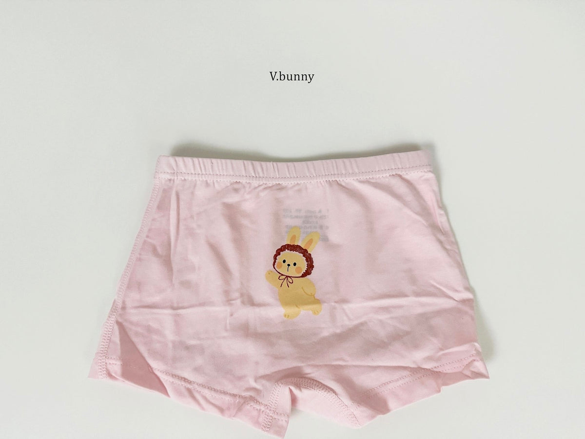[PRE-ORDER] Rabbit Ribbon Girls' Underwear Set
