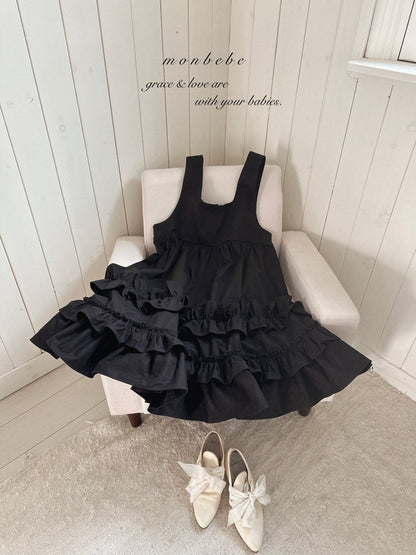 [PRE-ORDER] Mono Frill Dress (Mom Couple)
