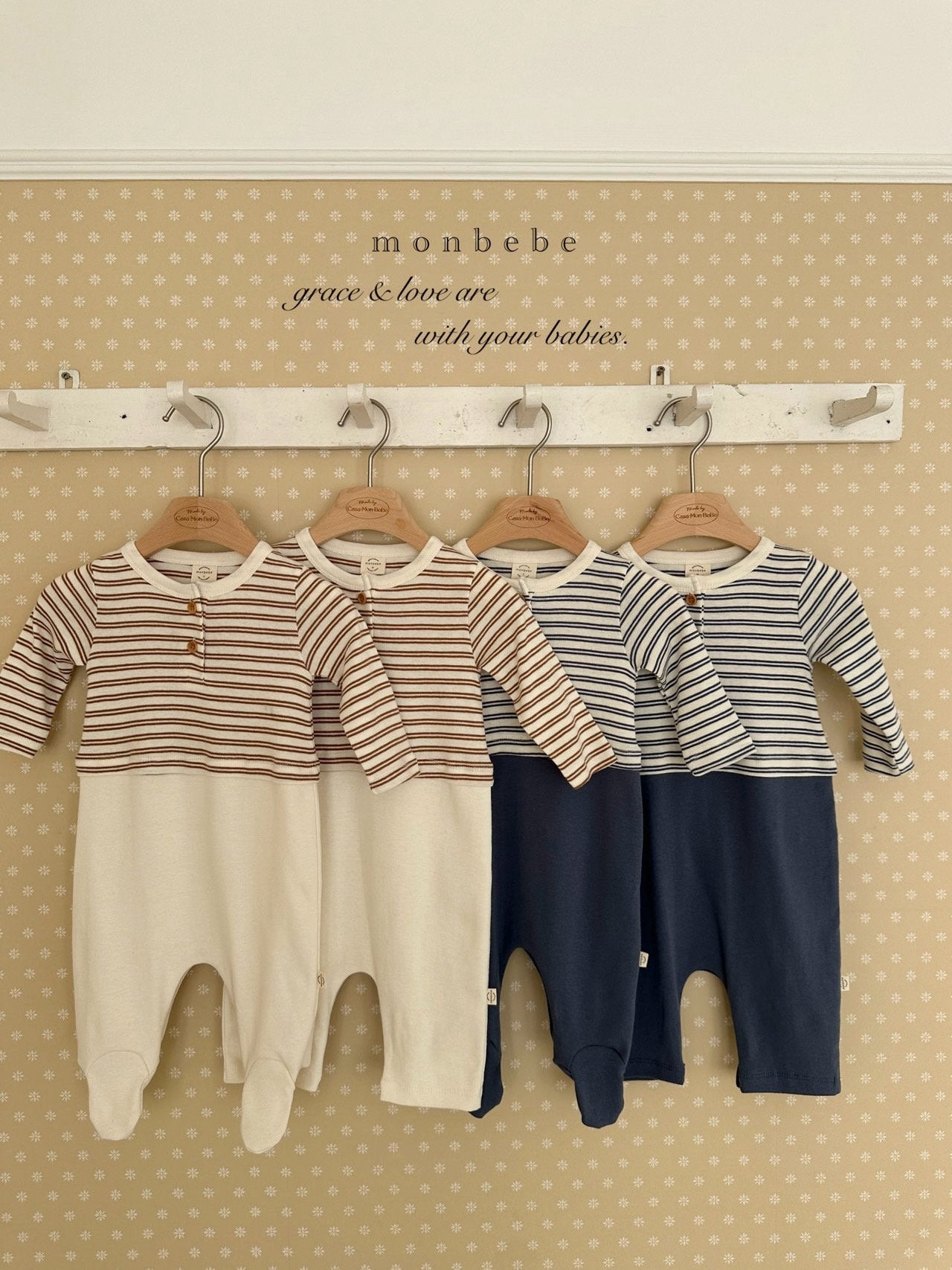 [PRE-ORDER] Stripe Color Block Body Suit