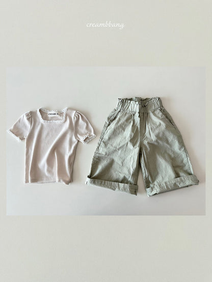 [PRE-ORDER] Lace Ribbed T-Shirts