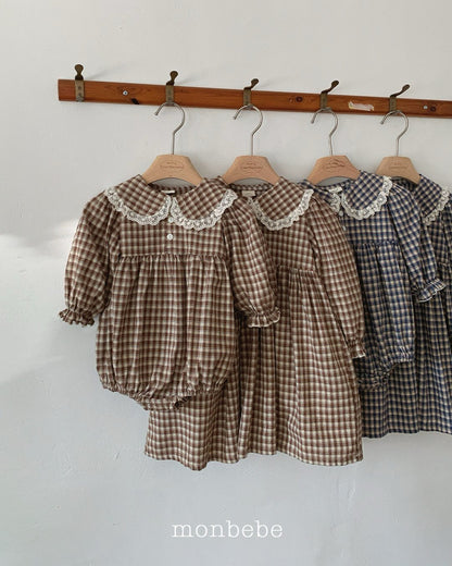 [PRE-ORDER] Lala Check Body Suit