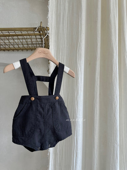 [PRE-ORDER] Linen Suspender Shorts