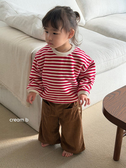 [PRE-ORDER] Stripe Binding Sweatshirts