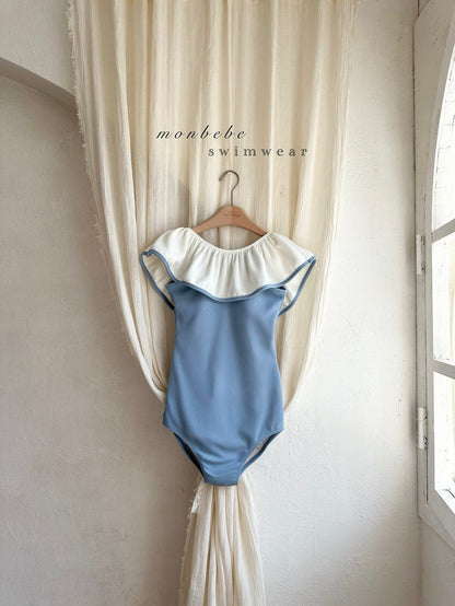[PRE-ORDER] Multi Boom Frill Swim Suit (Mom Couple)