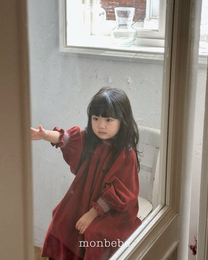 [PRE-ORDER] Corduroy Smocking Dress