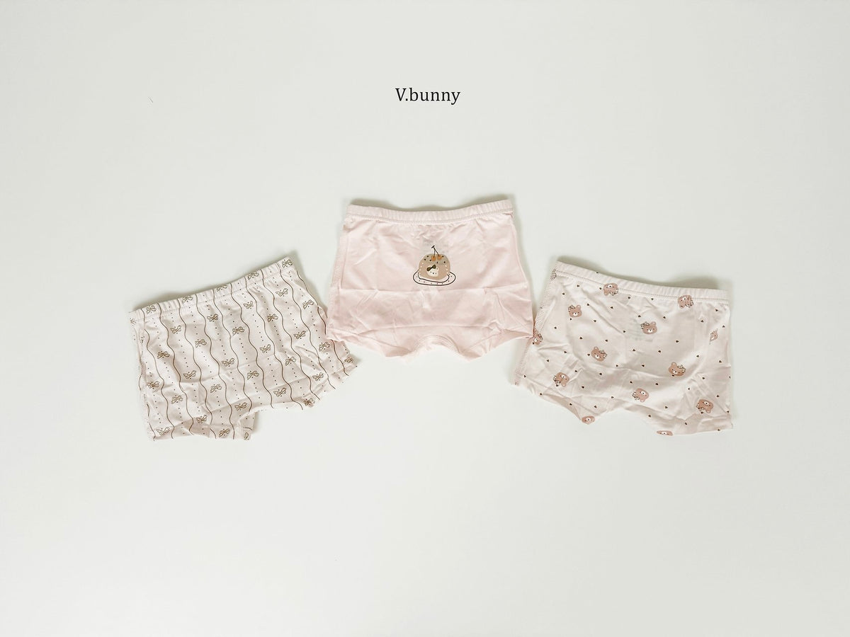 [PRE-ORDER] Cherry Bread Girls' Underwear Set