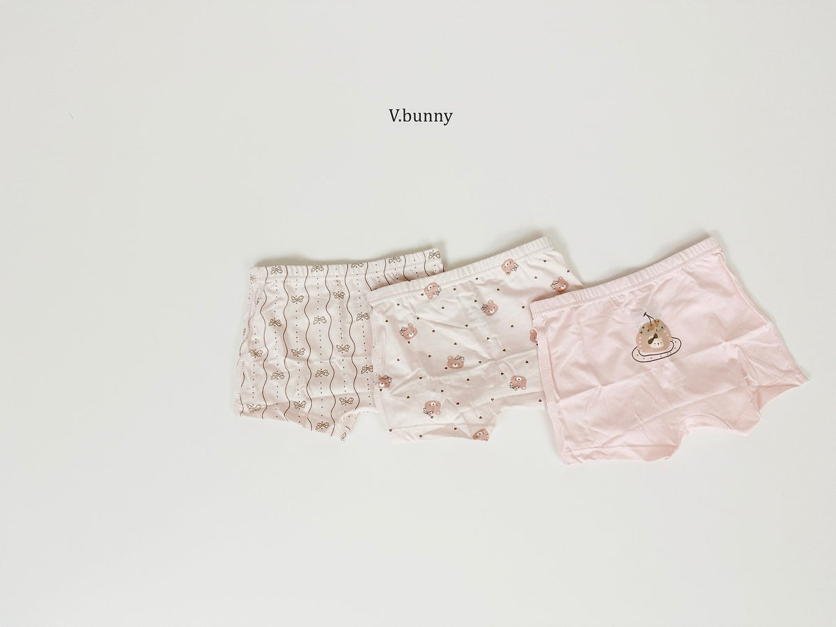 [PRE-ORDER] Cherry Bread Girls' Underwear Set