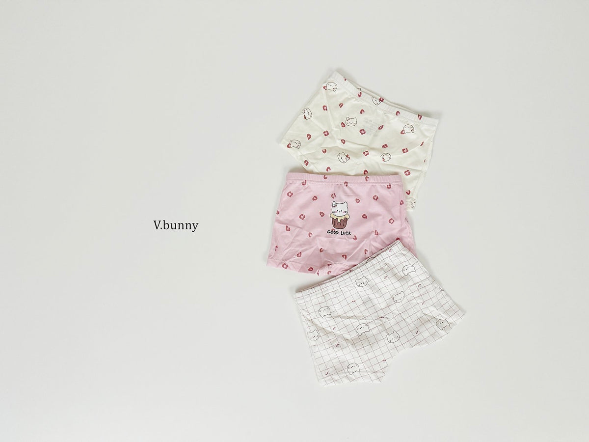 [PRE-ORDER] Cat Muffin Girls' Underwear Set